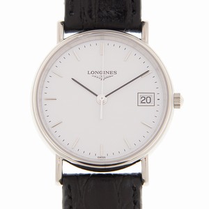 Longines PRESENCE L4.320.4.12.2 Quartz Stainless Steel White