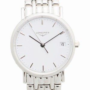 Longines PRESENCE L4.320.4.12.6 Quartz Stainless Steel White