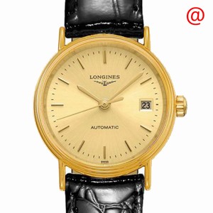 Longines PRESENCE L4.321.2.32.2 Automatic PVD Gold Gold