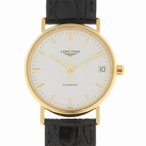 Longines PRESENCE L4.322.2.12.2 Automatic Gold-Plated & Stainless Steel White