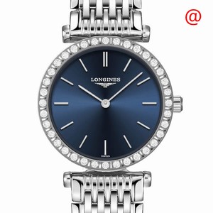 Longines LA GRANDE L4.341.0.95.6 Quartz Stainless Steel & Diamonds Blue 