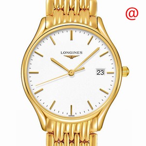 Longines LYRE L4.359.2.12.8 Quartz PVD Gold White