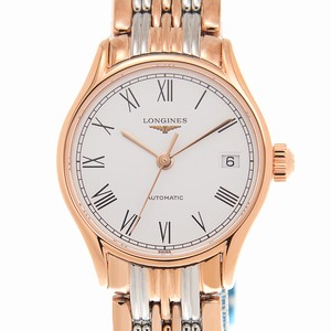 Longines LONGINES LYRE L4.360.1.11.7 Automatic 18kt Rose Gold & Steel White