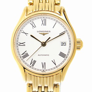 Longines LONGINES LYRE L4.360.2.11.8 Automatic Gold-Plated & Stainless Steel White