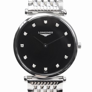 Longines LA GRANDE L4.512.4.58.6 Quartz Stainless Steel Black
