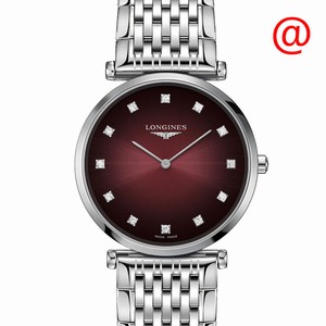 Longines LA GRANDE L4.512.4.91.6 Quartz Stainless Steel Red
