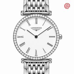 Longines LA GRANDE L4.513.0.11.6 Quartz Stainless Steel & Diamonds White