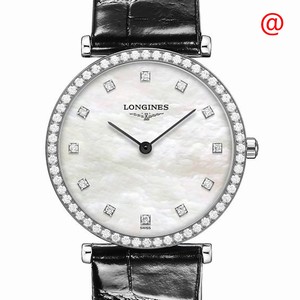 Longines LA GRANDE L4.513.0.87.2 Quartz Stainless Steel & Diamonds White