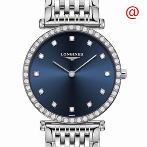 Longines LA GRANDE L4.523.0.97.6 Quartz Stainless Steel & Diamonds Blue 