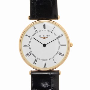 Longines LA GRANDE L4.691.8.11.0 Quartz 18kt Yellow Gold White