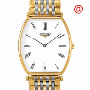 Longines LA GRANDE L4.705.2.11.7 Quartz Gold-Plated & Stainless Steel White