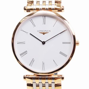 Longines LA GRANDE L4.709.1.11.7 Quartz PVD Gold White