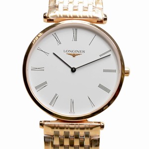 Longines LA GRANDE L4.709.1.11.8 Quartz 18kt Yellow Gold White