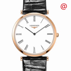 Longines LA GRANDE L4.709.1.21.2 Quartz PVD Gold White