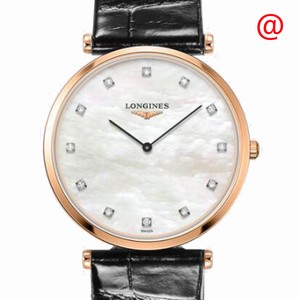 Longines LA GRANDE L4.709.1.88.2 Quartz Gold-Plated & Stainless Steel White