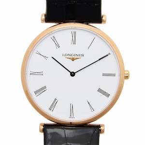 Longines LA GRANDE L4.709.1.91.2 Quartz 18kt Rose Gold White