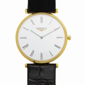 Longines LA GRANDE L4.709.2.11.2 Quartz PVD Gold White
