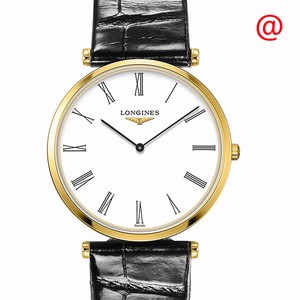 Longines LA GRANDE L4.709.2.21.2 Quartz PVD Gold White