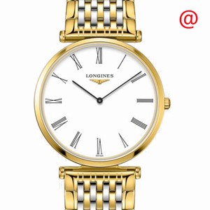 Longines LA GRANDE L4.709.2.21.7 Quartz 18kt Gold & Steel White