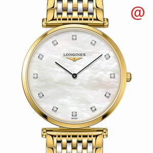 Longines LA GRANDE L4.709.2.88.7 Automatic 18kt Gold & Steel White
