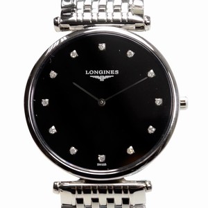 Longines LA GRANDE L4.709.4.58.6 Quartz Stainless Steel Black