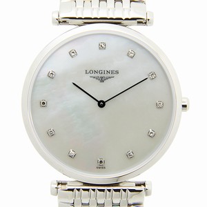 Longines LA GRANDE L4.709.4.87.6 Quartz Stainless Steel Silver & White