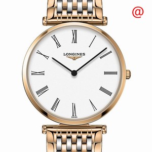 Longines LA GRANDE L4.755.1.92.7 Quartz Gold-Plated & Stainless Steel White