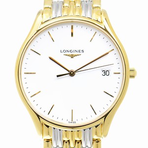 Longines LONGINES LYRE L4.759.2.12.7 Quartz Gold-Plated & Stainless Steel White