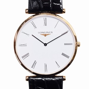 Longines LA GRANDE L4.766.1.11.2 Quartz PVD Gold White