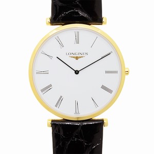 Longines LA GRANDE L4.766.2.11.2 Quartz PVD Gold White