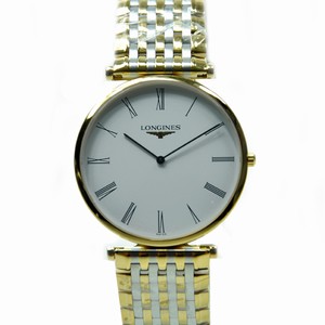 Longines LA GRANDE L4.766.2.11.7 Quartz PVD Gold White