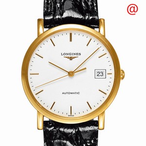 Longines PRESENCE L4.778.6.12.0 Automatic 18kt Yellow Gold White