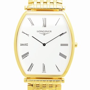 Longines LA GRANDE L4.786.2.12.8 Quartz Gold-Plated & Stainless Steel White