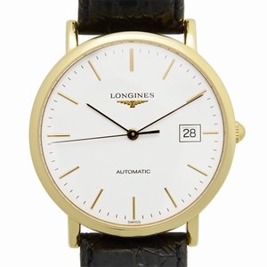 Longines LA GRANDE L4.787.6.12.2 Automatic 18kt Yellow Gold White