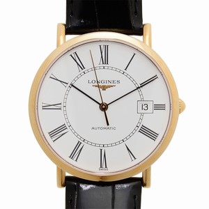 Longines PRESENCE L4.787.8.11.0 Automatic 18kt Rose Gold White