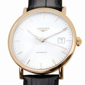 Longines LA GRANDE L4.787.8.12.0 Automatic 18kt Rose Gold White