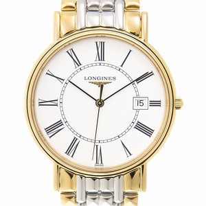 Longines PRESENCE L4.790.2.11.7 Quartz Gold & Steel White