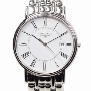 Longines PRESENCE L4.790.4.11.6 Quartz Stainless Steel White
