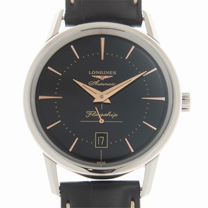 Longines HERITAGE L4.795.4.58.0 Automatic Stainless Steel Black