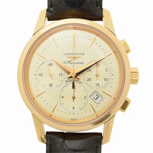 Longines HERITAGE L4.796.8.72.2 Automatic 18kt Rose Gold White