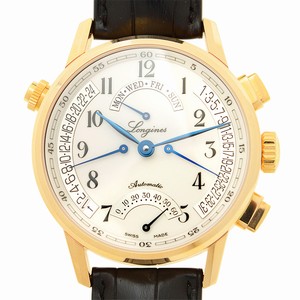 Longines HERITAGE L4.797.8.23.2 Automatic 18kt Rose Gold White
