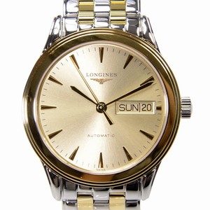 Longines FLAGSHIP L4.799.3.32.7 Automatic PVD Gold Gold