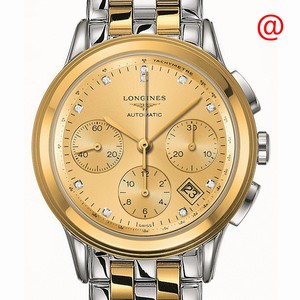 Longines FLAGSHIP L4.803.3.37.7 Automatic 18kt Gold & Steel Gold