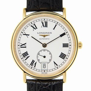 Longines PRESENCE L4.804.2.11.2 Automatic Gold-Plated & Stainless Steel White