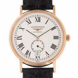 Longines PRESENCE L4.805.1.11.2 Automatic PVD Gold White