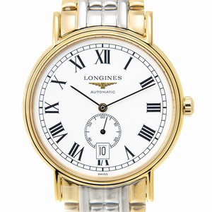 Longines PRESENCE L4.805.2.11.7 Automatic Gold-Plated & Stainless Steel White