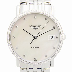 Longines ELEGANT L4.809.0.87.6 Automatic Stainless Steel & Diamonds White