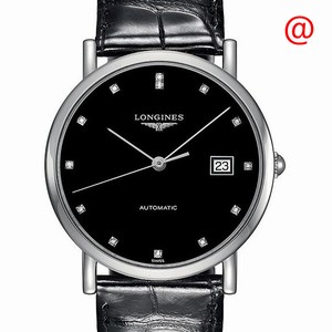 Longines ELEGANT L4.809.4.57.2 Automatic Stainless Steel Black