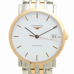 Longines ELEGANT L4.809.5.12.7 Automatic 18kt Rose Gold & Steel White