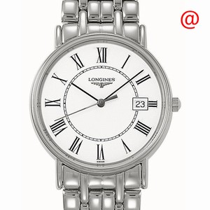 Longines PRESENCE L4.819.4.11.6 Quartz Stainless Steel White